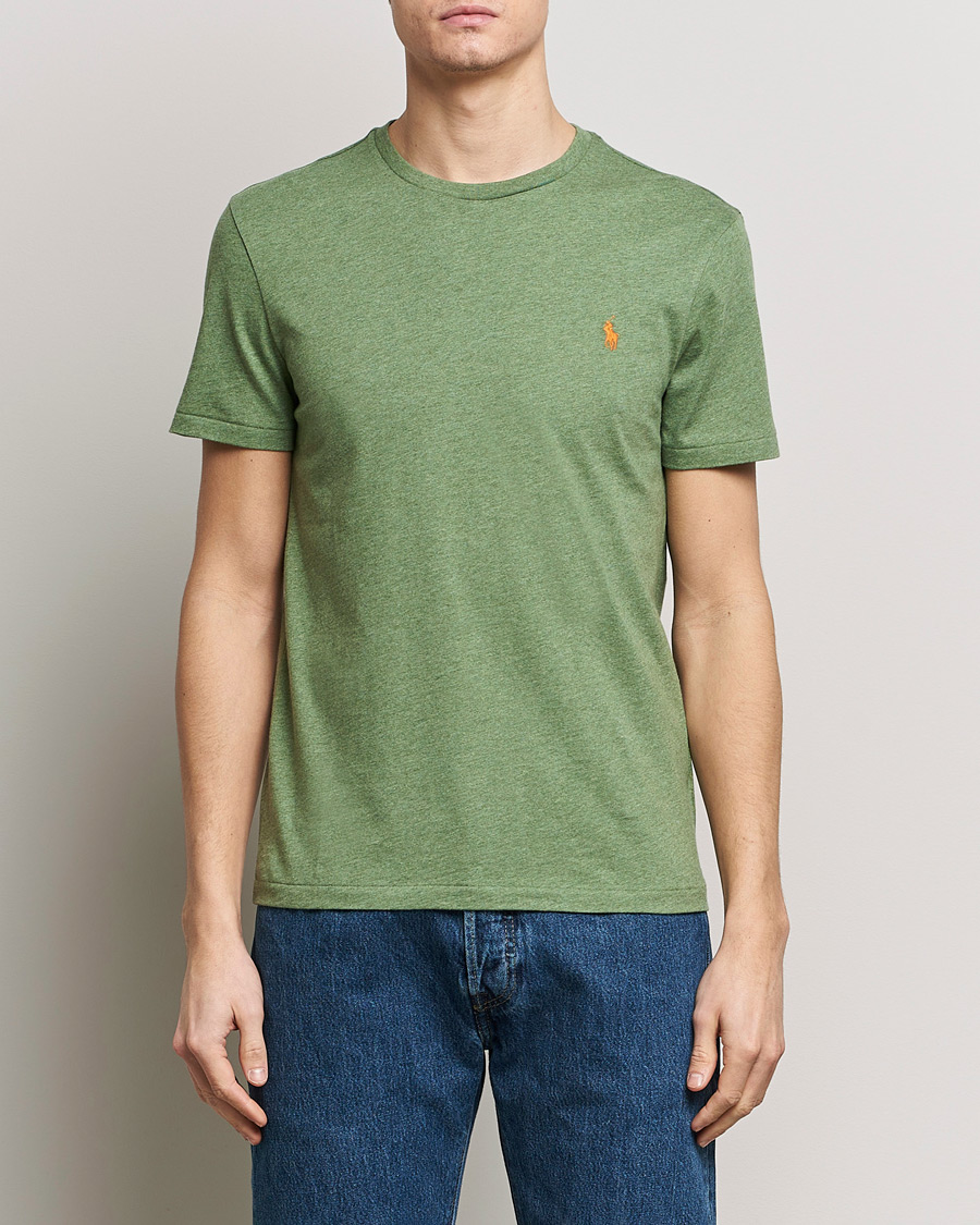 Hombres | Camisetas | Polo Ralph Lauren | Crew Neck T-Shirt Cargo Green Heather