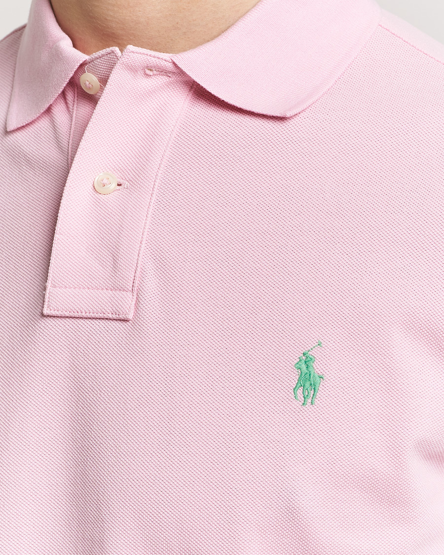Hombres | Polos | Polo Ralph Lauren | Custom Slim Fit Polo Garden Pink