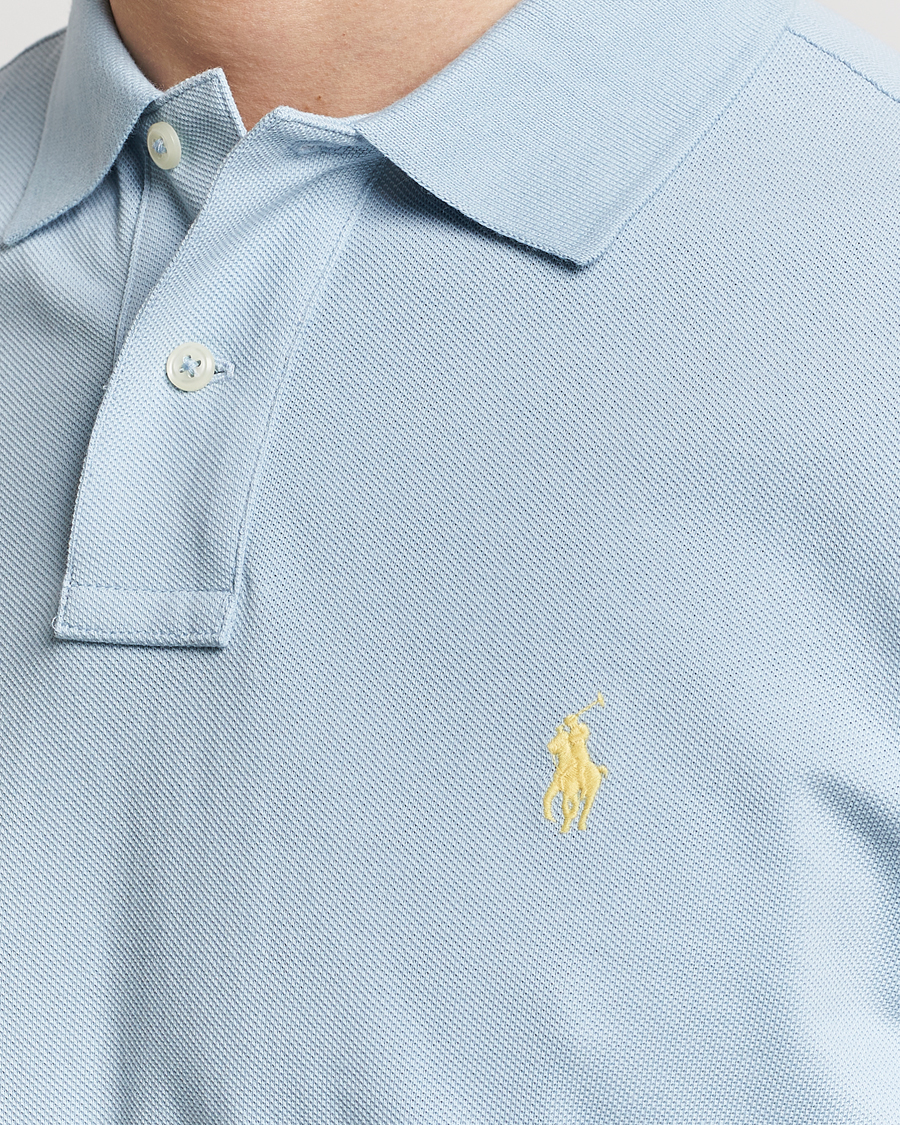 Hombres | Polos | Polo Ralph Lauren | Custom Slim Fit Polo Alpine Blue