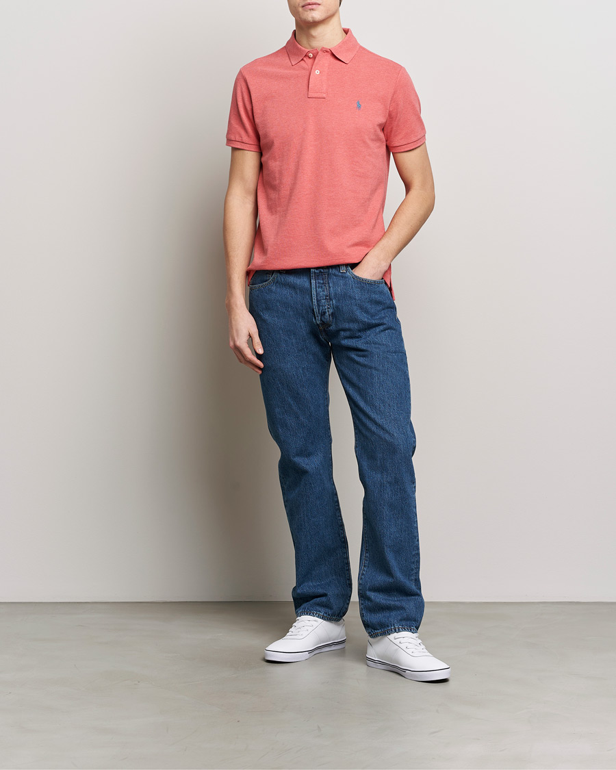 Hombres | Polos | Polo Ralph Lauren | Custom Slim Fit Polo Highland Rose Heahter