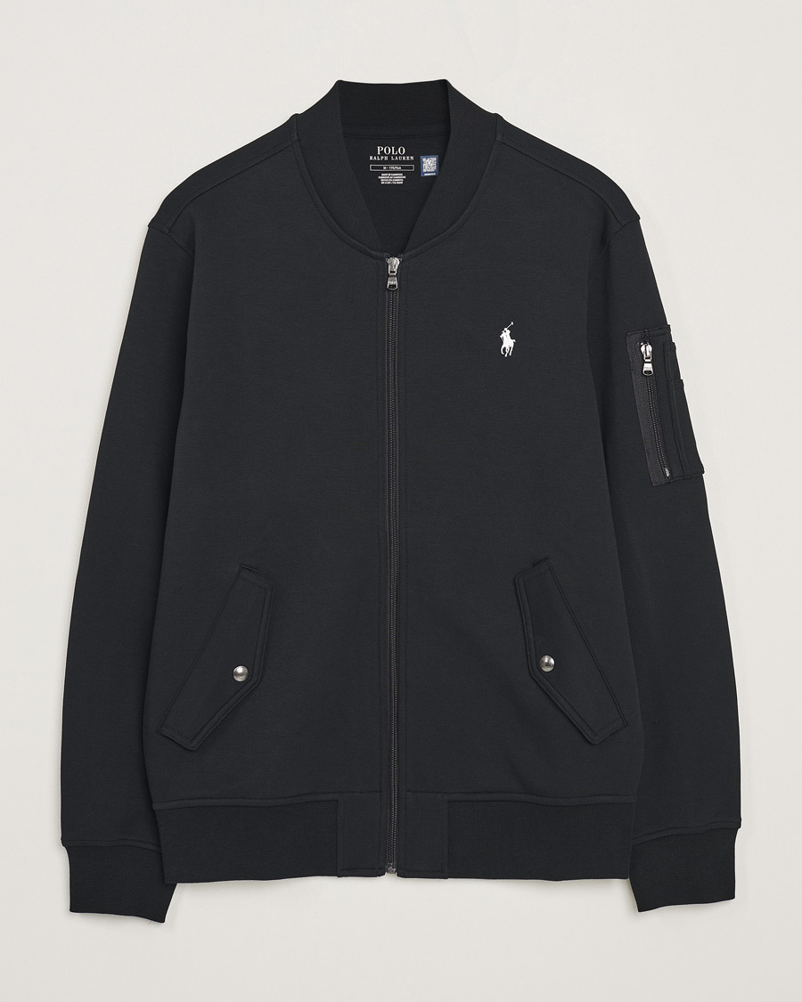 Hombres | Jerséis y prendas de punto | Polo Ralph Lauren | Bomber Full-Zip Sweatshirt Polo Black