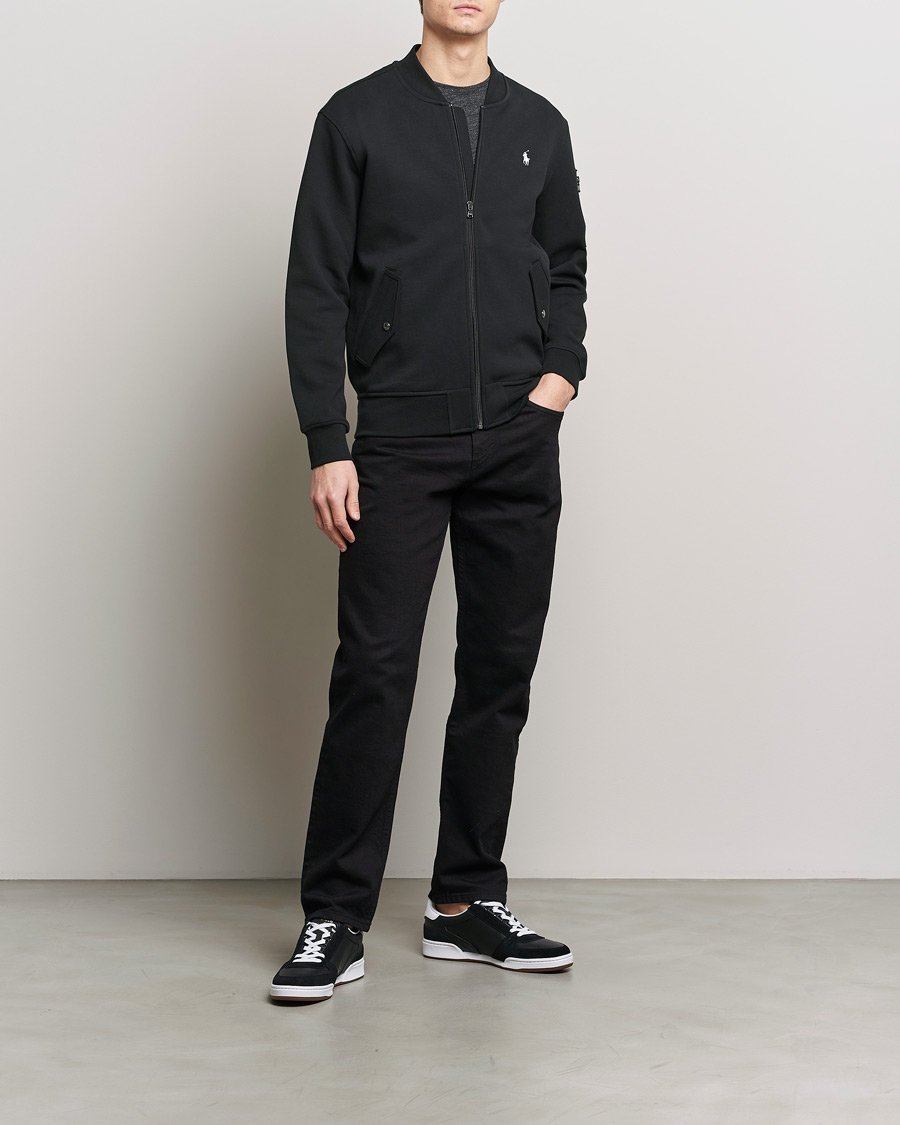 Hombres | Jerséis y prendas de punto | Polo Ralph Lauren | Bomber Full-Zip Sweatshirt Polo Black