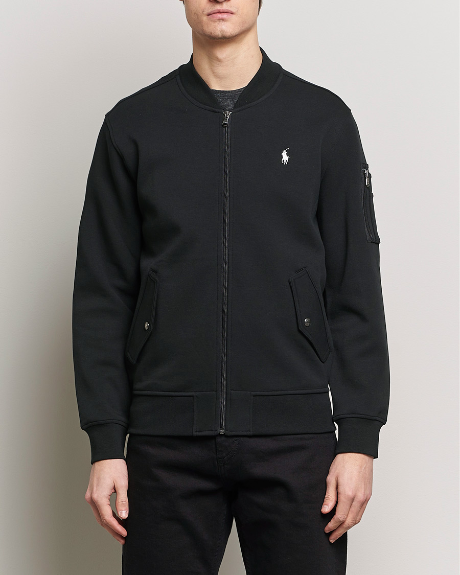 Hombres | Jerséis y prendas de punto | Polo Ralph Lauren | Bomber Full-Zip Sweatshirt Polo Black