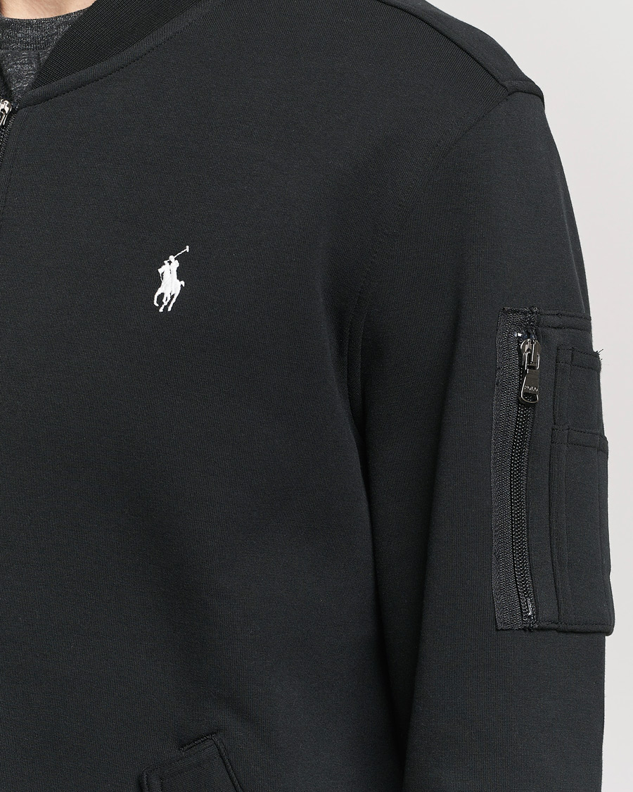 Hombres | Jerséis y prendas de punto | Polo Ralph Lauren | Bomber Full-Zip Sweatshirt Polo Black