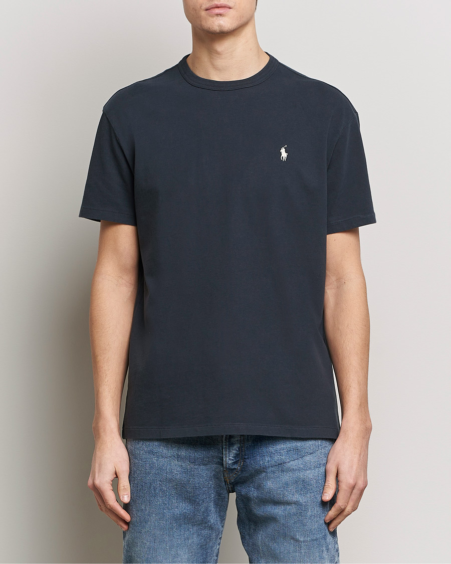 Hombres | Camisetas | Polo Ralph Lauren | Loopback Crew Neck T-Shirt Faded Black