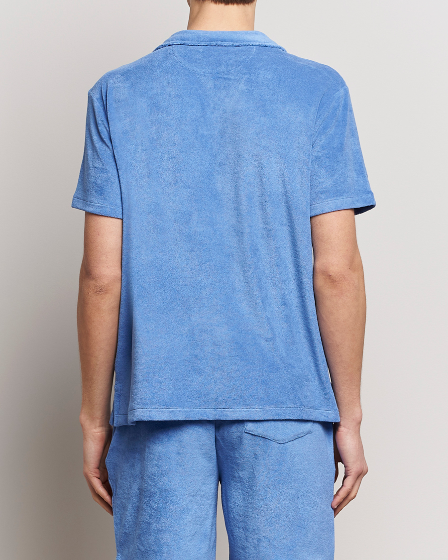 Hombres | Polos | Polo Ralph Lauren | Cotton Terry Polo Harbor Island Blue