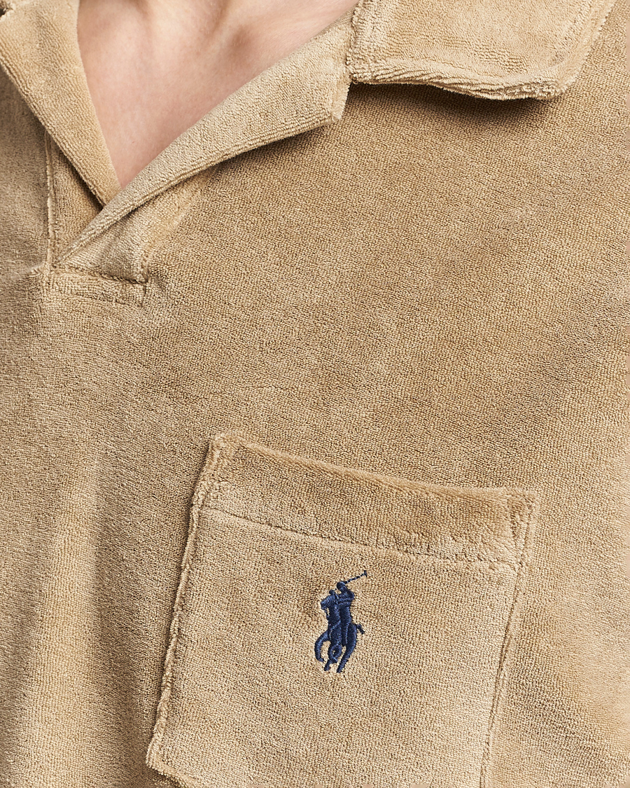 Hombres | Polos | Polo Ralph Lauren | Cotton Terry Polo Coastal Beige