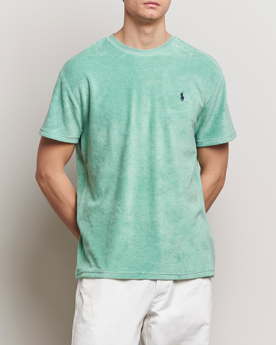 Hombres |  | Polo Ralph Lauren | Terry Cotton T-Shirt Celadon