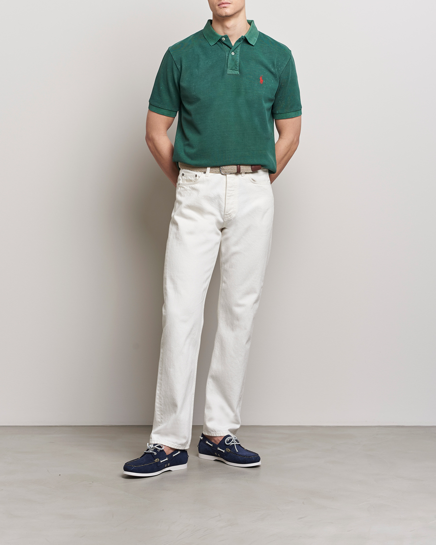 Hombres | Polos | Polo Ralph Lauren | Heritage Mesh Polo Kelly Green