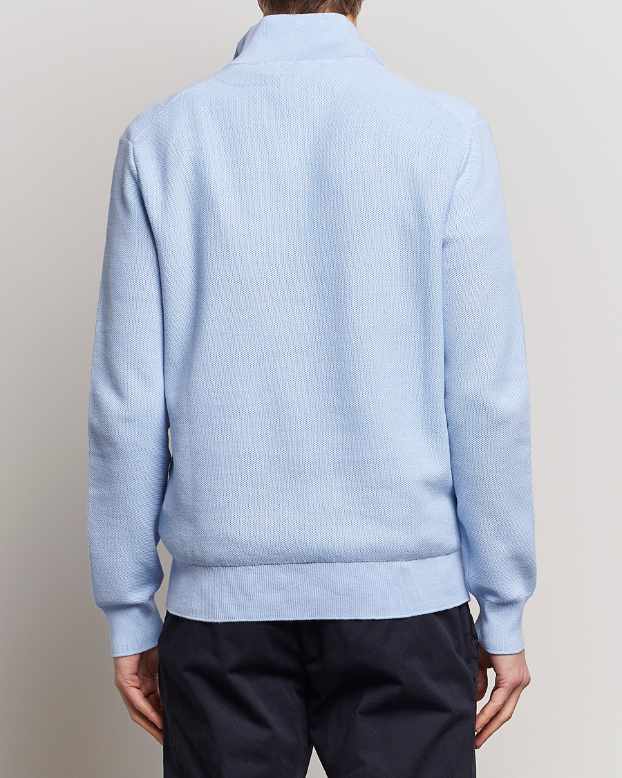 Hombres | Jerséis y prendas de punto | Polo Ralph Lauren | Textured Half-Zip Blue Hyacinth