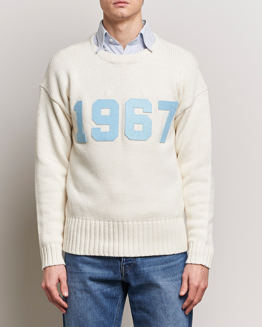 Hombres | Preppy Authentic | Polo Ralph Lauren | 1967 Knitted Sweater Full Cream