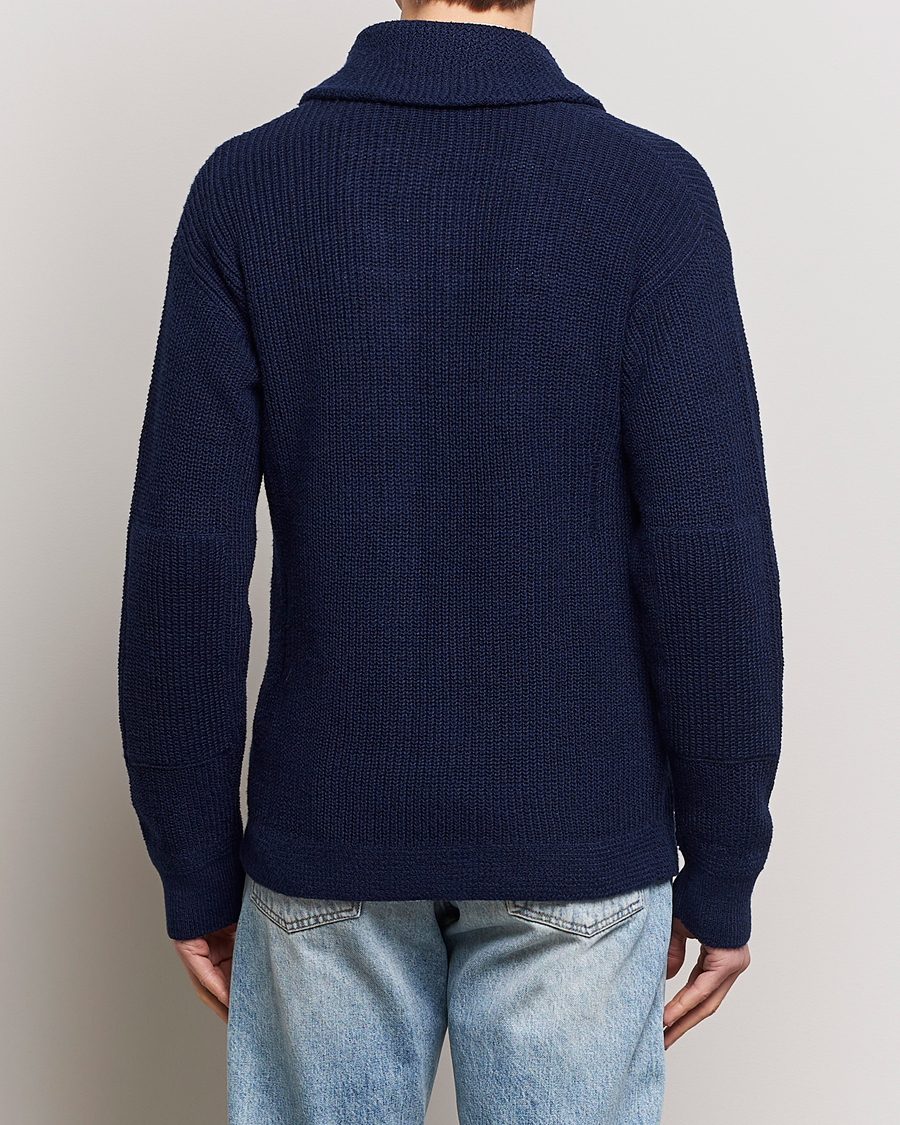 Hombres | Jerséis y prendas de punto | Polo Ralph Lauren | Cotton/Linen Shawl Collar Cardigan Bright Navy