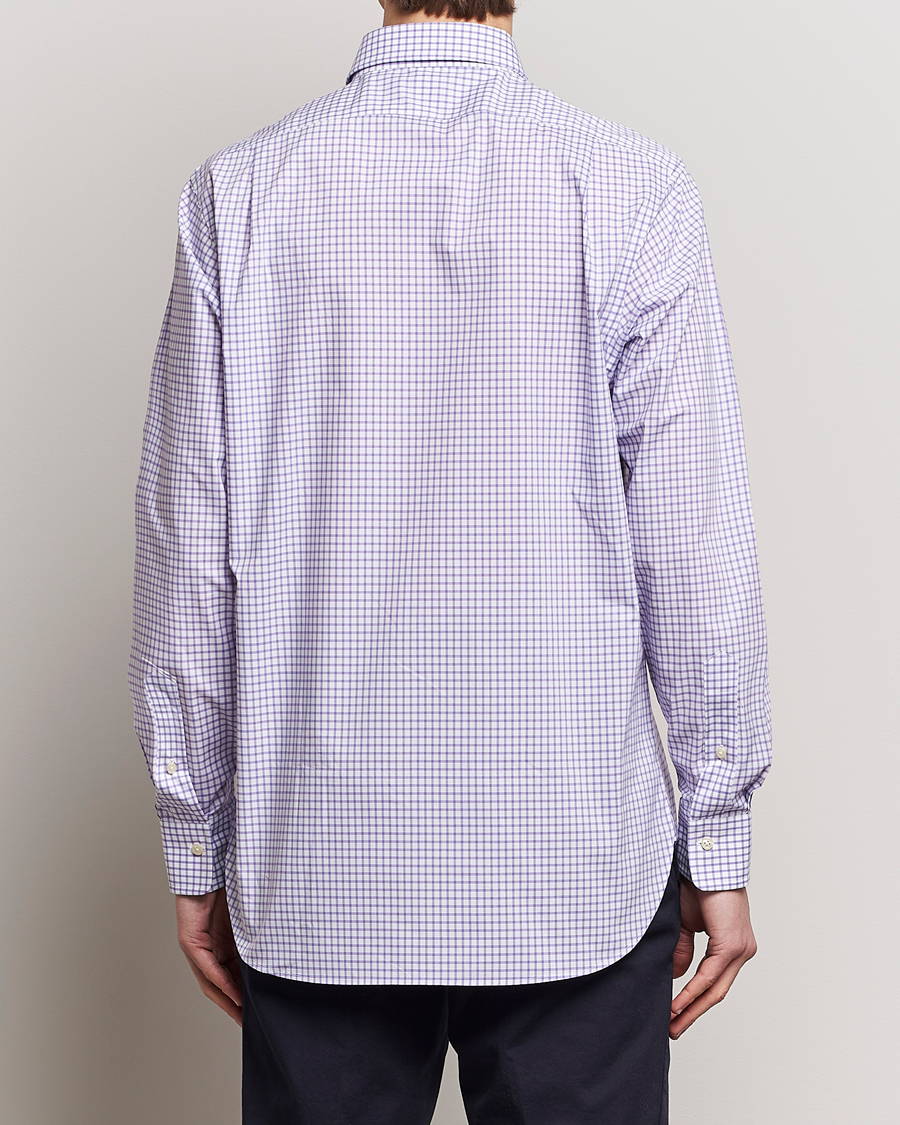 Hombres | Camisas | Polo Ralph Lauren | Custom Fit Poplin Shirt Purple/White