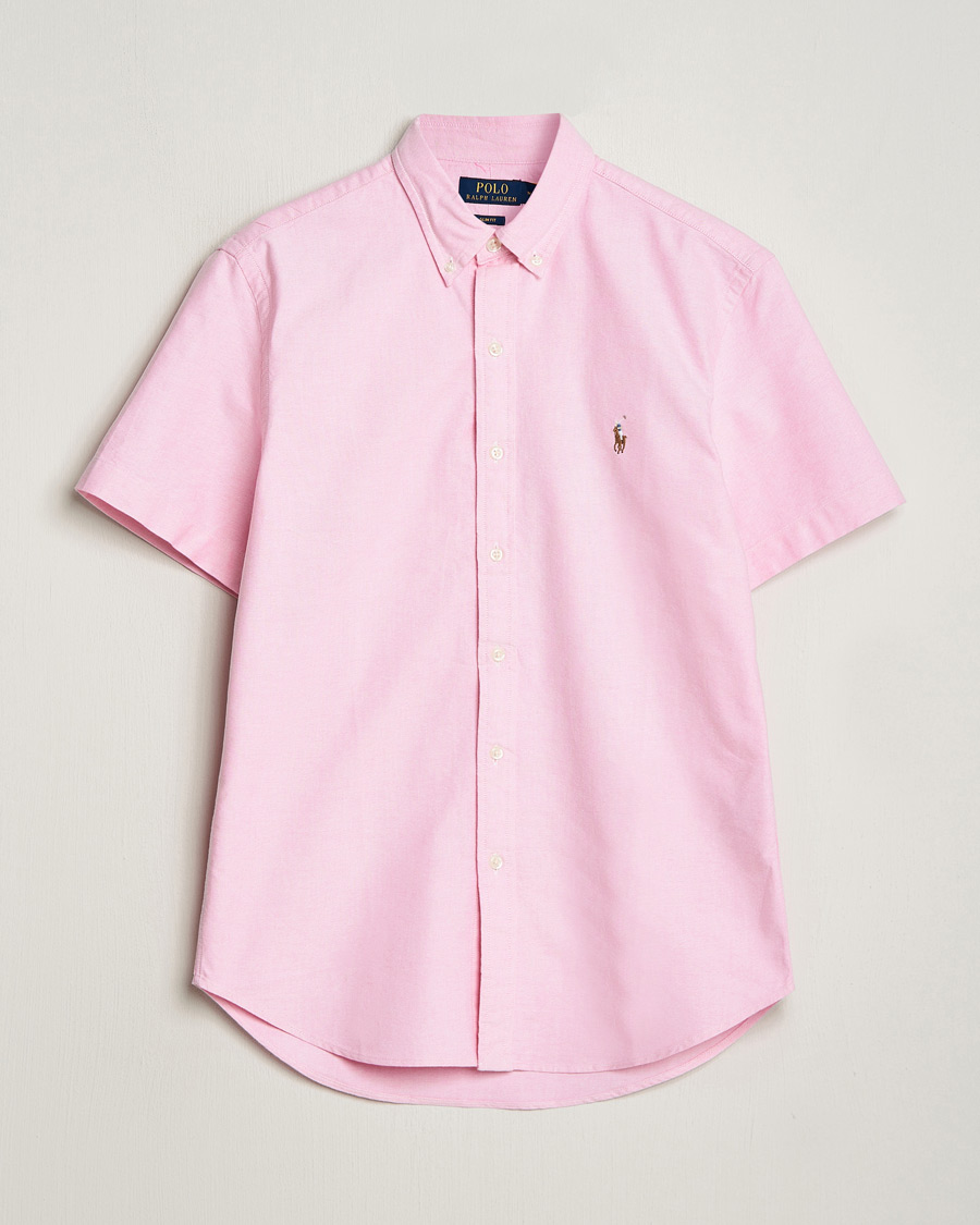Hombres | Camisas | Polo Ralph Lauren | Slim Fit Oxford Short Sleeve Shirt New Rose
