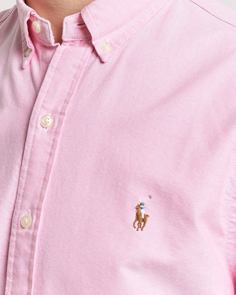 Hombres | Camisas | Polo Ralph Lauren | Slim Fit Oxford Short Sleeve Shirt New Rose