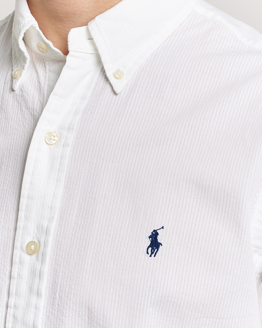 Hombres | Camisas | Polo Ralph Lauren | Seersucker Short Sleeve Shirt White