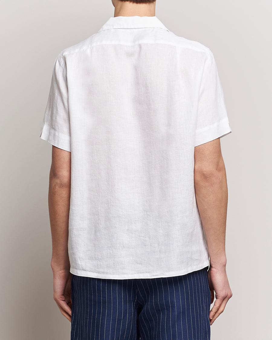 Hombres | Camisas | Polo Ralph Lauren | Linen Pocket Short Sleeve Shirt White