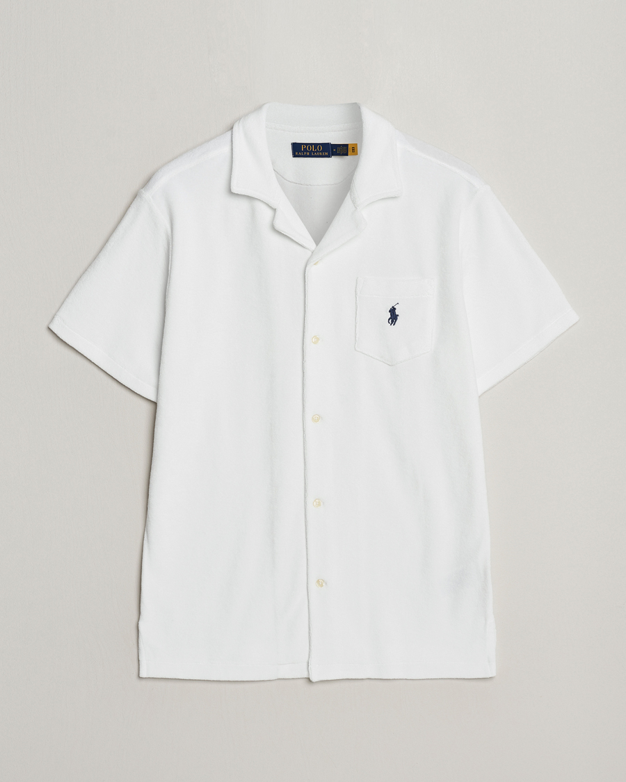 Hombres | Camisas | Polo Ralph Lauren | Cotton Terry Short Sleeve White