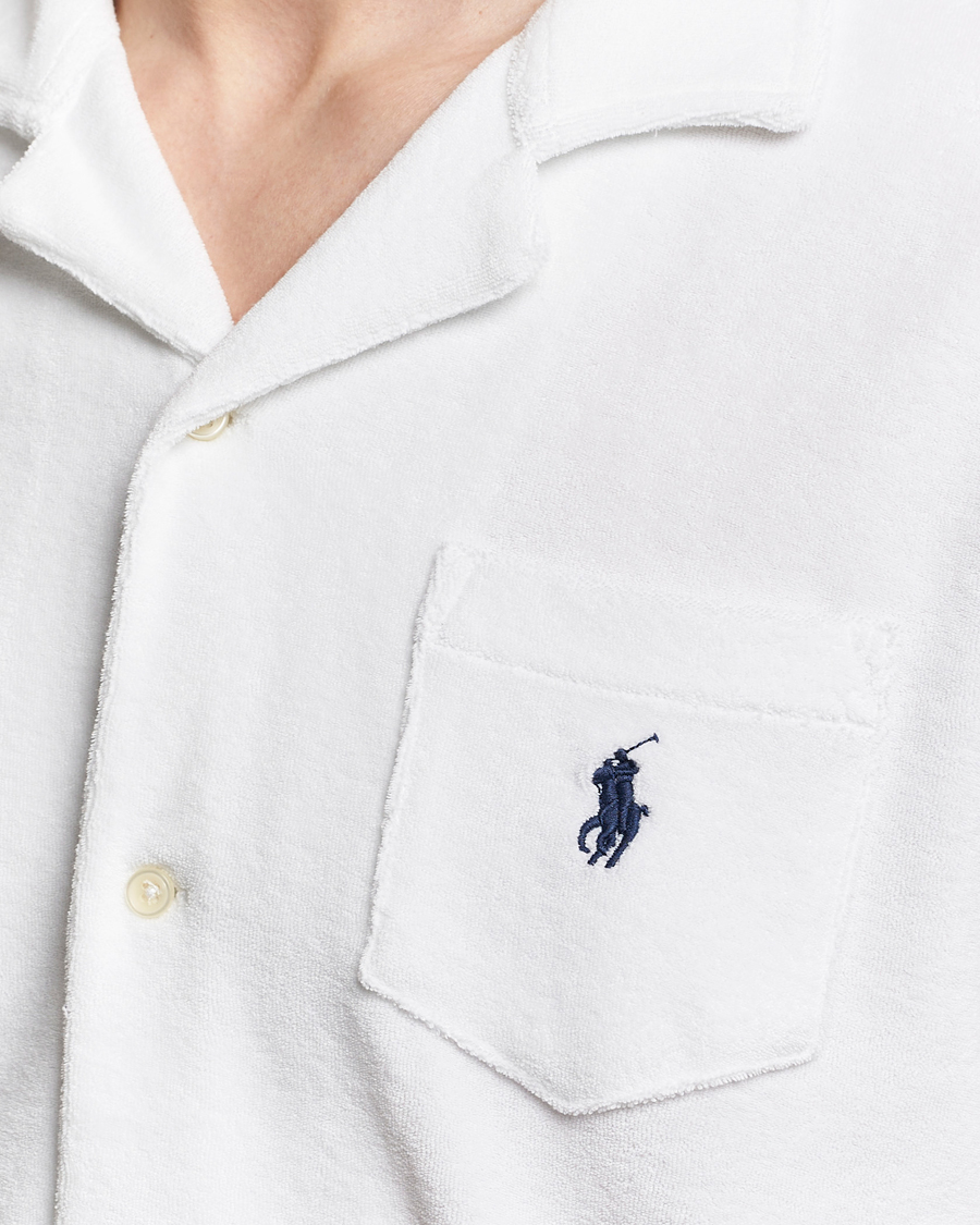 Hombres | Camisas | Polo Ralph Lauren | Cotton Terry Short Sleeve White