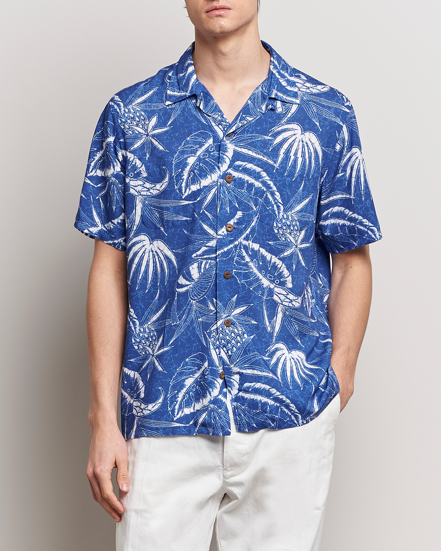 Hombres | Camisas | Polo Ralph Lauren | Short Sleeve Printed Shirt Ocean Breeze Floral