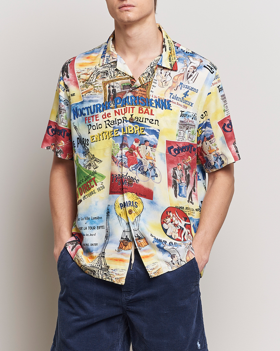 Hombres | Camisas de manga corta | Polo Ralph Lauren | Short Sleeve Printed Shirt City Of Light Poster