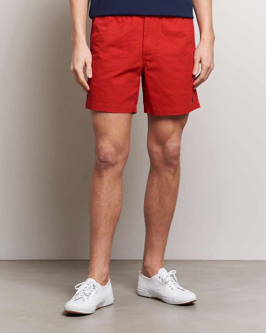 Hombres | Pantalones cortos con cordones | Polo Ralph Lauren | Prepster Shorts Red