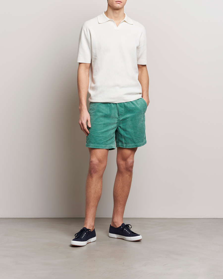 Hombres | Pantalones cortos | Polo Ralph Lauren | Prepster Corduroy Drawstring Shorts Seafoam Green