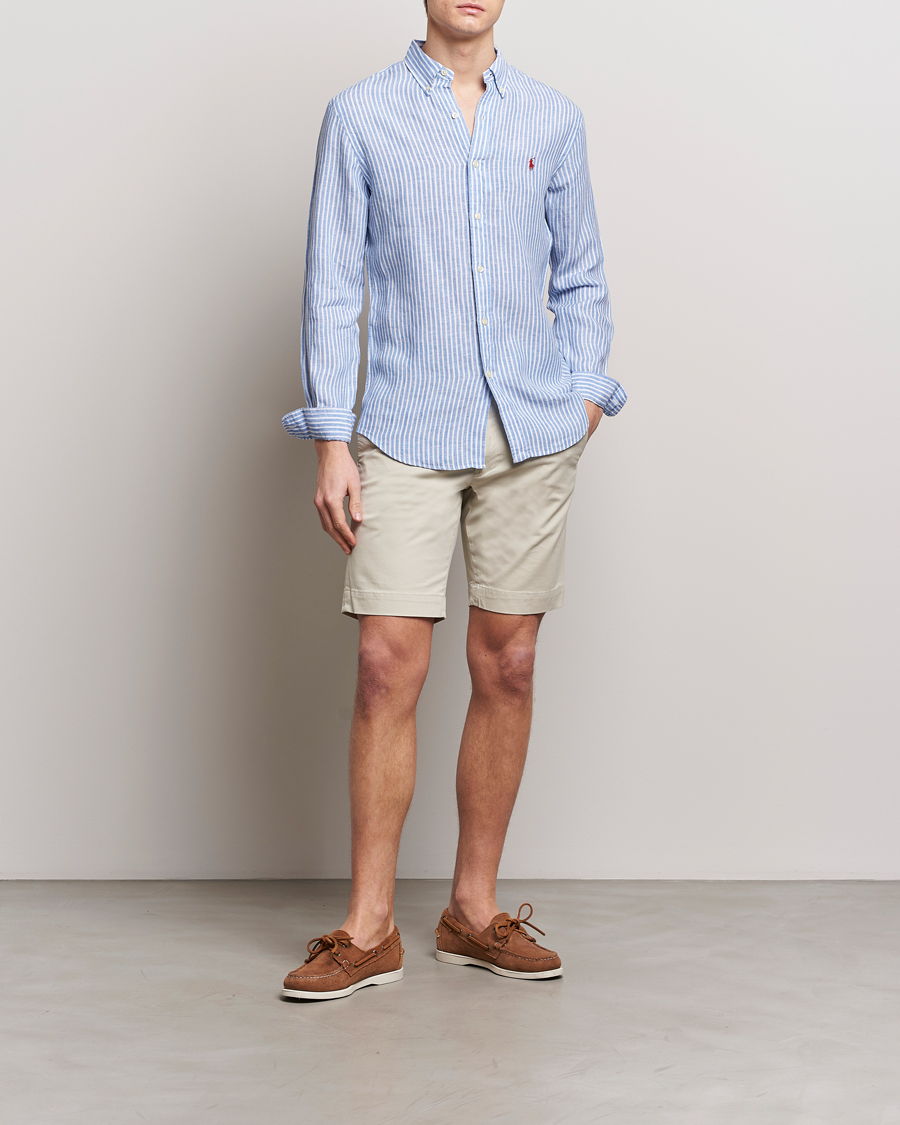 Hombres | Pantalones cortos | Polo Ralph Lauren | Tailored Slim Fit Shorts Classic Stone