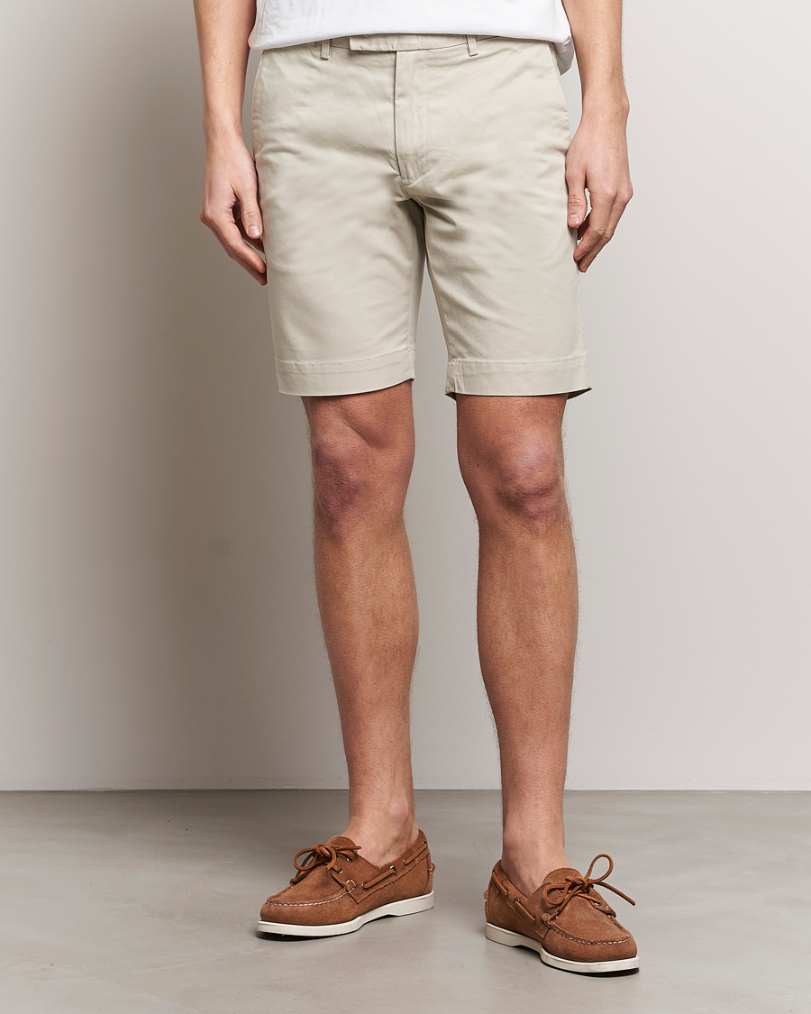 Hombres | Pantalones cortos | Polo Ralph Lauren | Tailored Slim Fit Shorts Classic Stone