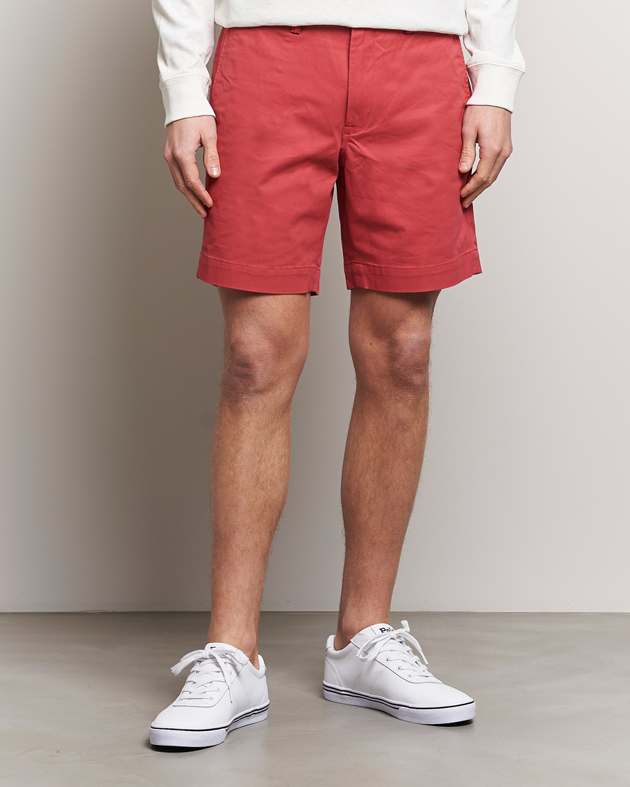 Hombres |  | Polo Ralph Lauren | Tailored Slim Fit Shorts Nantucket Red