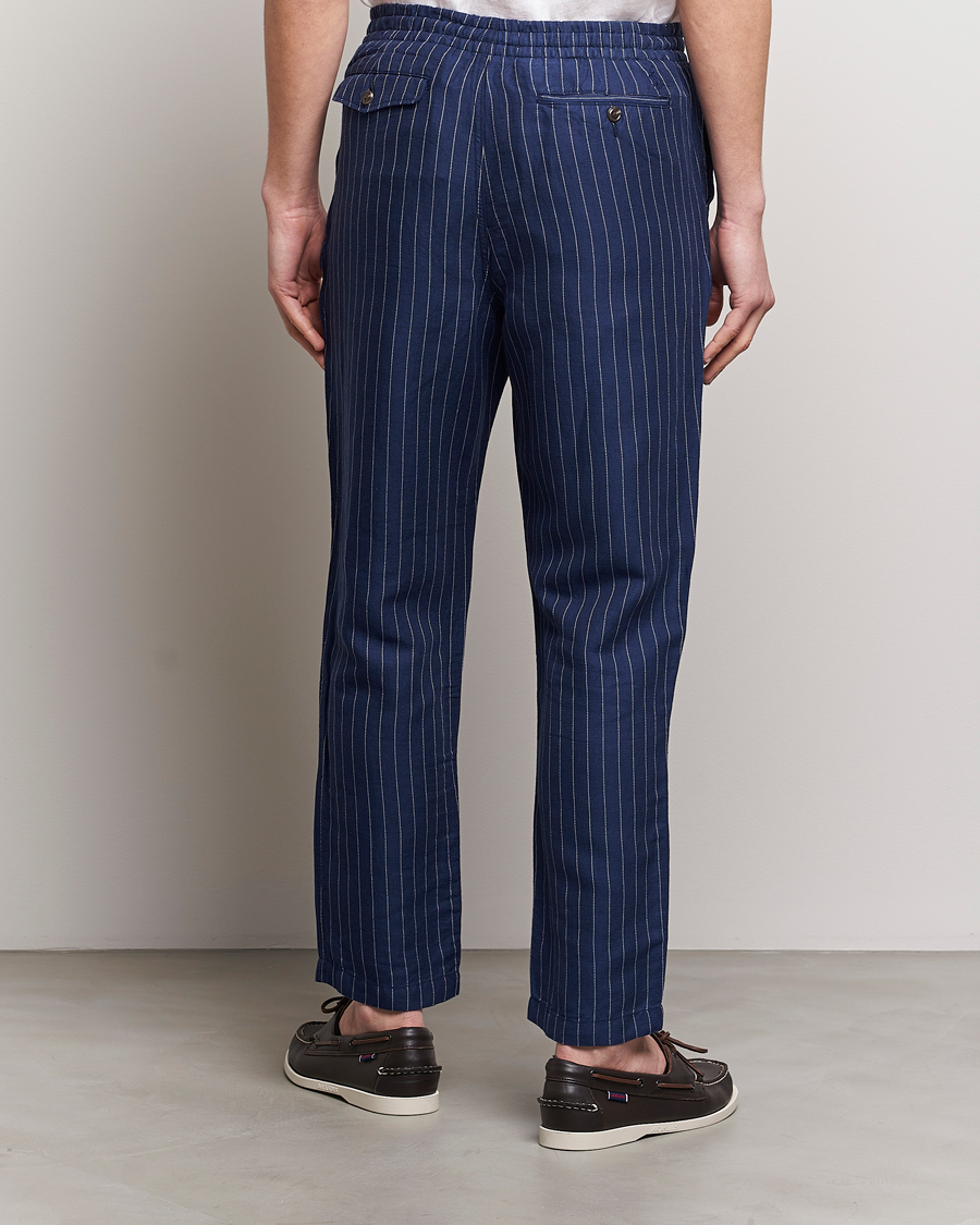 Hombres | Pantalones | Polo Ralph Lauren | Prepster V2 Linen Trousers Navy