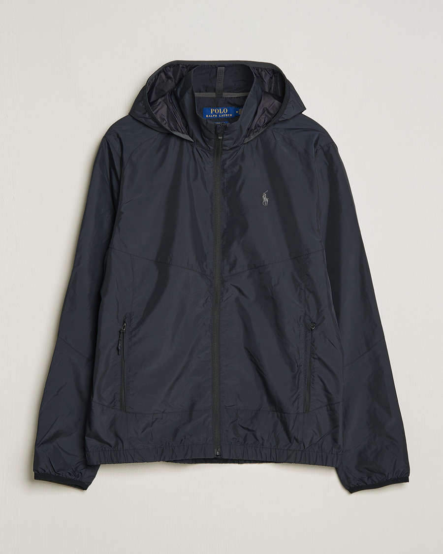 Hombres | Abrigos y chaquetas | Polo Ralph Lauren | Vital Hooded Windbreaker Polo Black