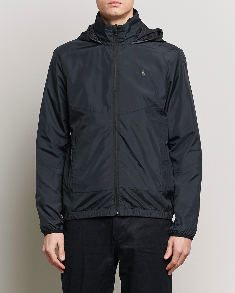 Hombres | Abrigos y chaquetas | Polo Ralph Lauren | Vital Hooded Windbreaker Polo Black