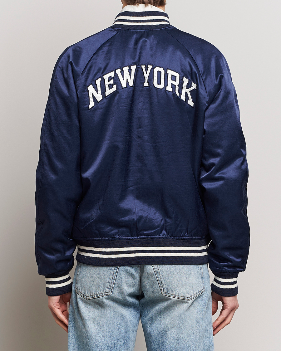 Hombres | Abrigos y chaquetas | Polo Ralph Lauren | Varsity Bomber Satin Jacket Aviator Navy