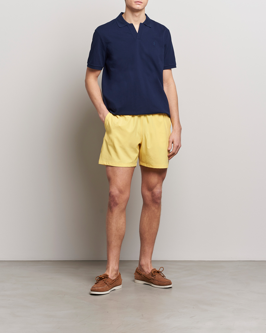 Hombres | Bañadores | Polo Ralph Lauren | Recycled Traveler Boxer Swimshorts Oasis Yellow