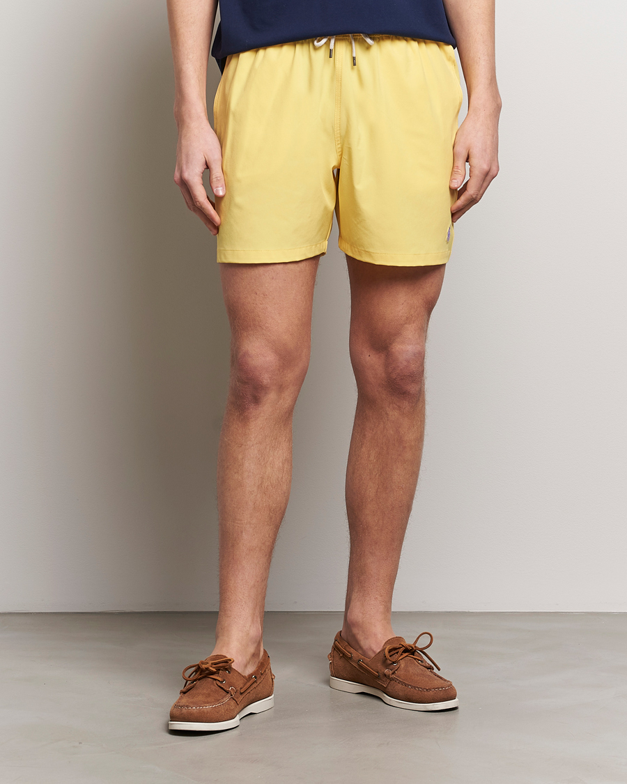Hombres | Bañadores | Polo Ralph Lauren | Recycled Traveler Boxer Swimshorts Oasis Yellow