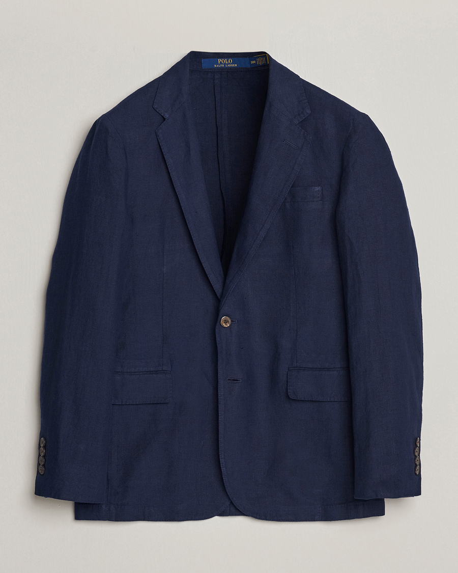 Hombres | Blazers | Polo Ralph Lauren | Linen Sportcoat Navy