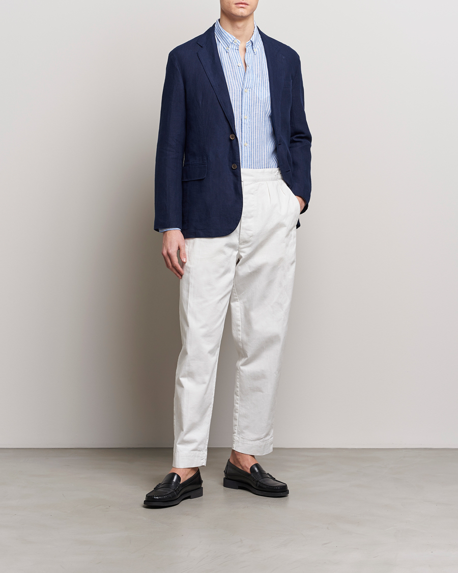 Hombres | Blazers | Polo Ralph Lauren | Linen Sportcoat Navy