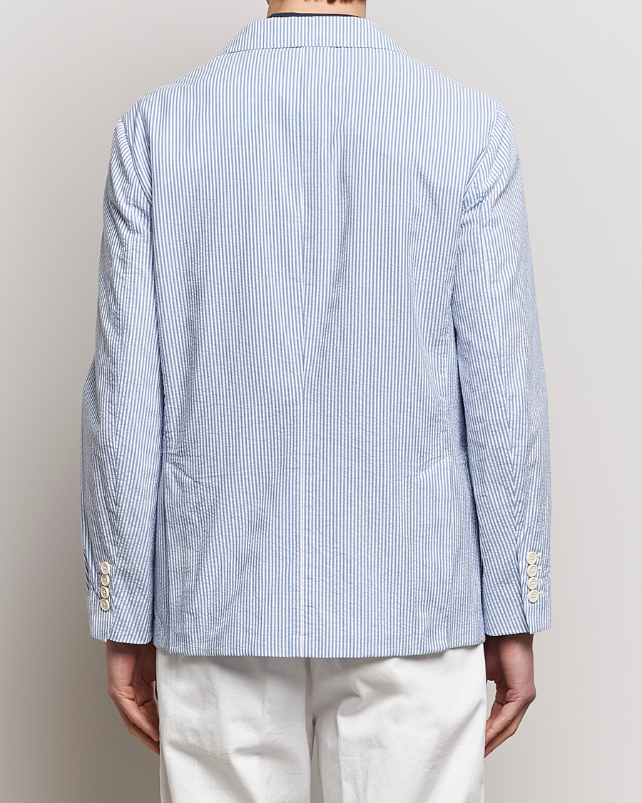 Hombres | Blazers | Polo Ralph Lauren | Seersucker Sportcoat Bright Blue/White