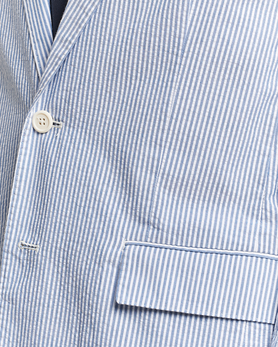 Hombres | Blazers | Polo Ralph Lauren | Seersucker Sportcoat Bright Blue/White
