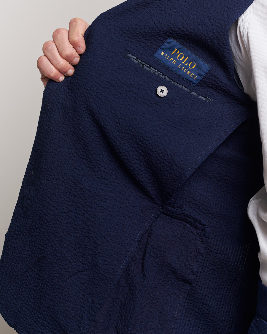 Hombres | Blazers | Polo Ralph Lauren | Seersucker Sportcoat Indigo