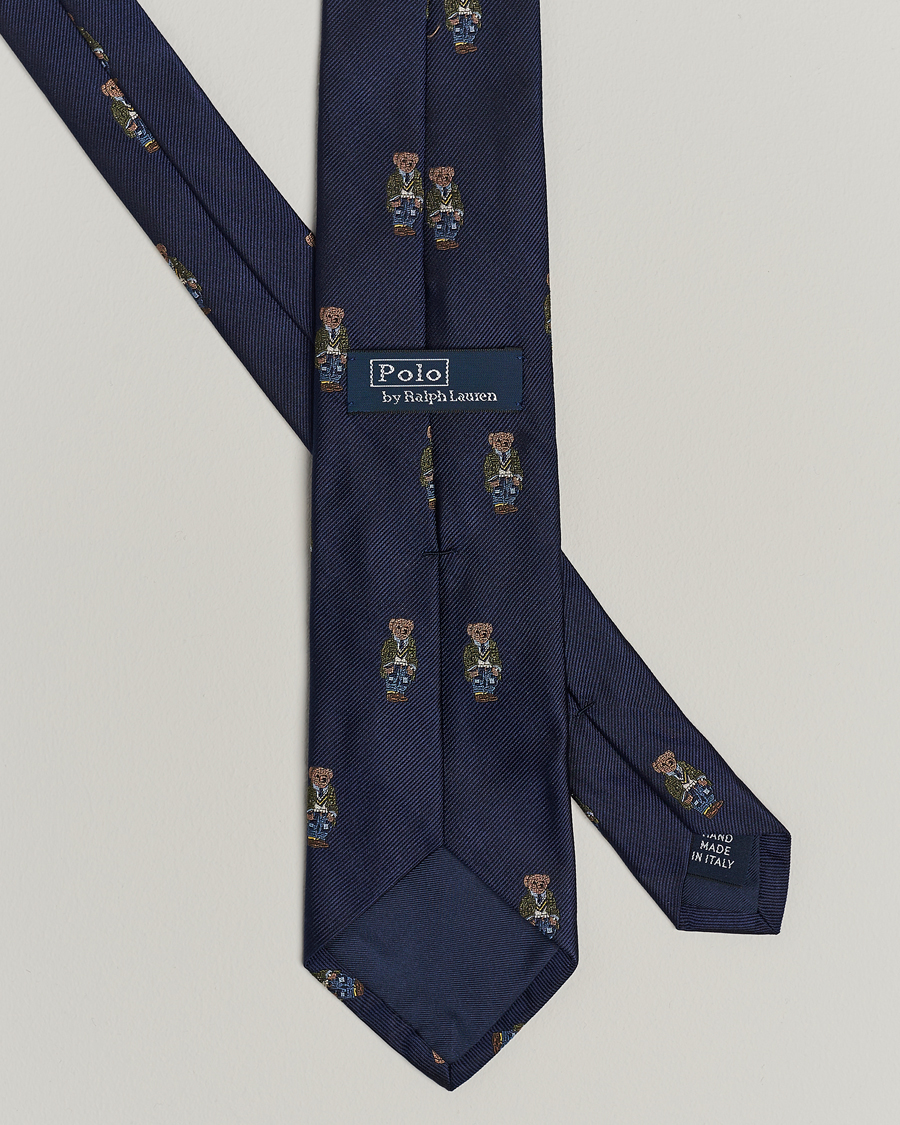 Hombres |  | Polo Ralph Lauren | Heritage Bear Tie Navy