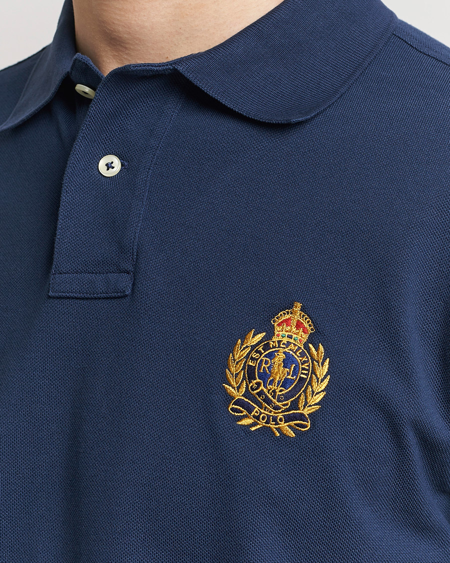Hombres | Polos | Polo Ralph Lauren | Custom Slim Fit Match Club Polo Newport Navy