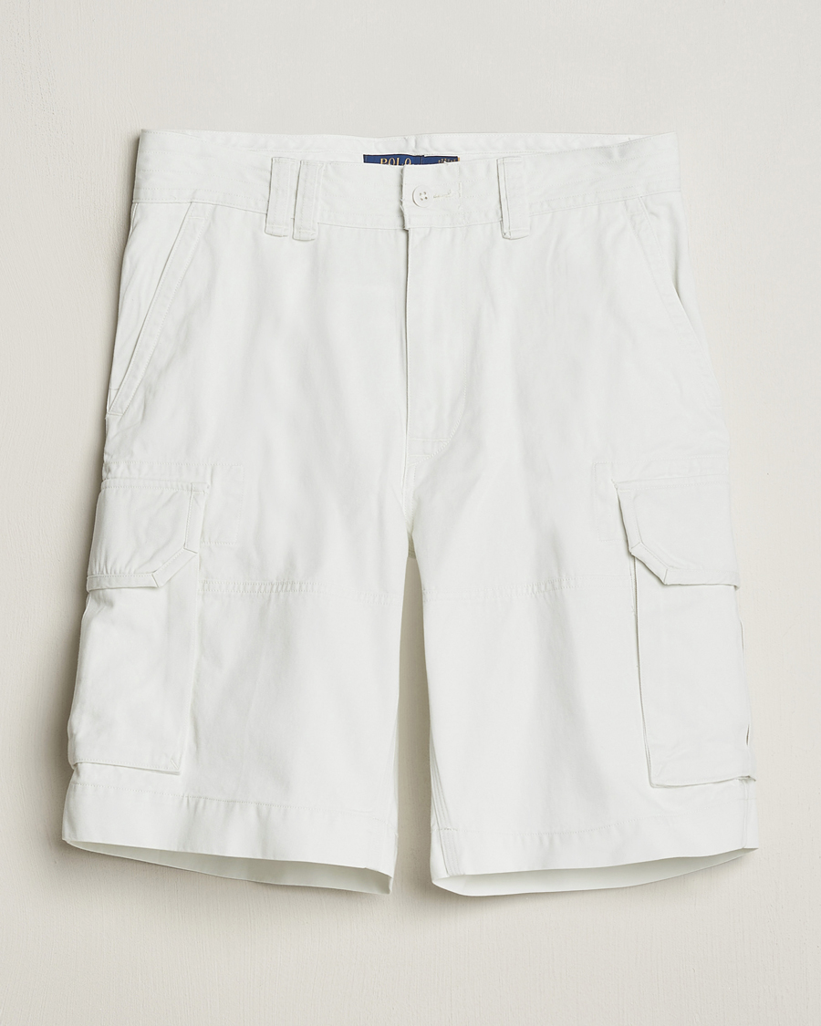 Hombres | Pantalones cortos | Polo Ralph Lauren | Slub Twill Cargo Shorts Deckwash White