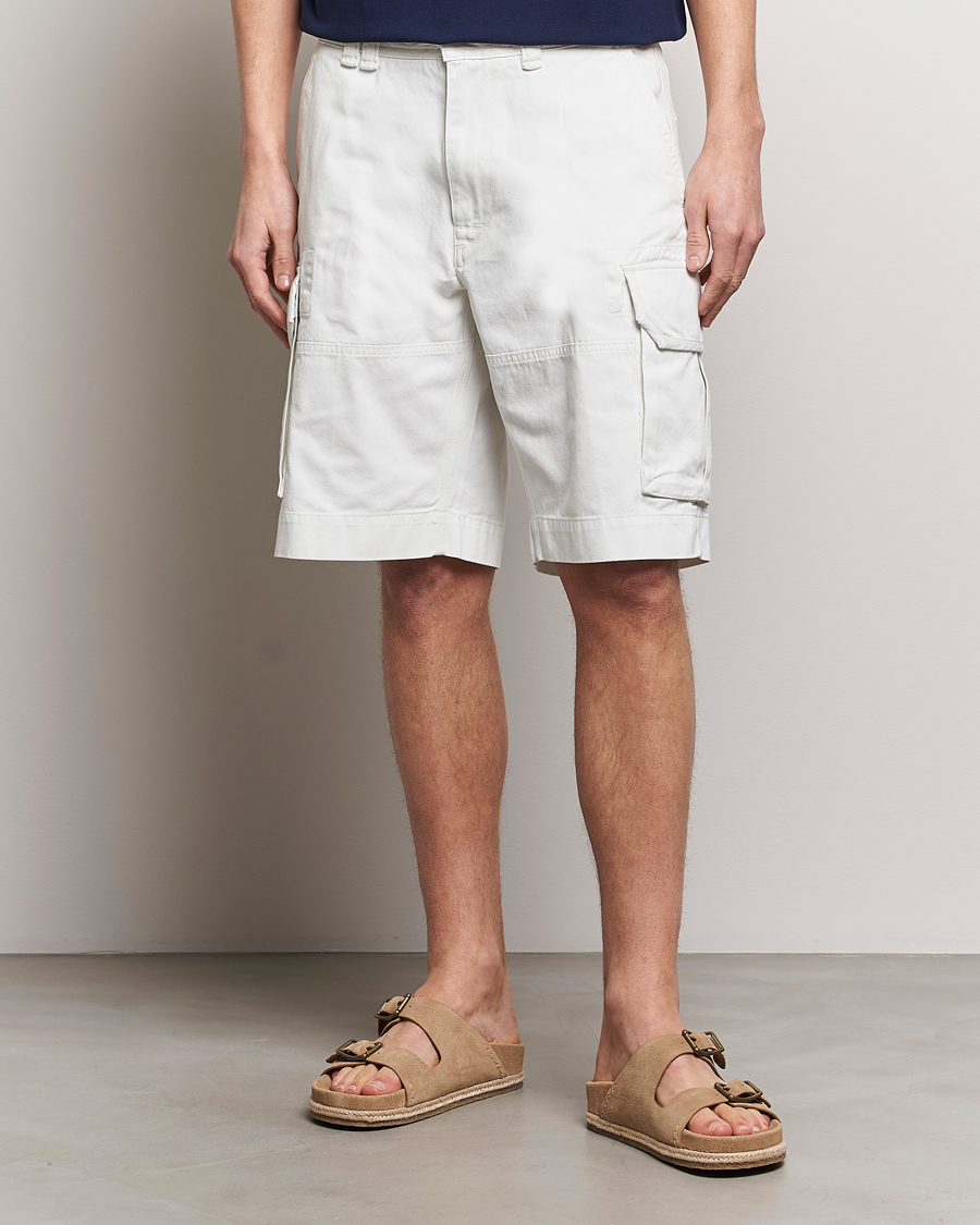 Hombres | Pantalones cortos | Polo Ralph Lauren | Slub Twill Cargo Shorts Deckwash White