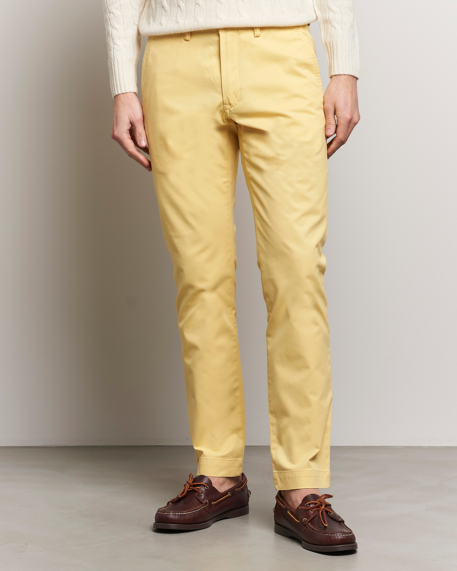 Hombres | Chinos | Polo Ralph Lauren | Slim Fit Stretch Chinos Corn Yellow