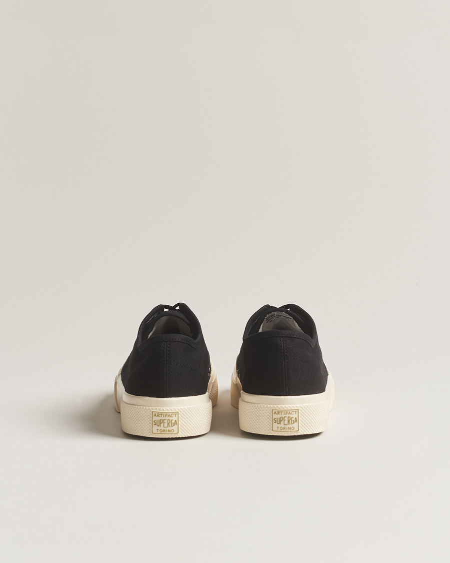 Hombres | Superga Artifact 2432 Canvas Sneaker Black | Superga | Artifact 2432 Canvas Sneaker Black