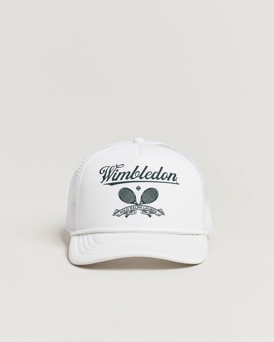 Hombres | Polo Ralph Lauren Wimbledon Trucker Cap White | Polo Ralph Lauren | Wimbledon Trucker Cap White