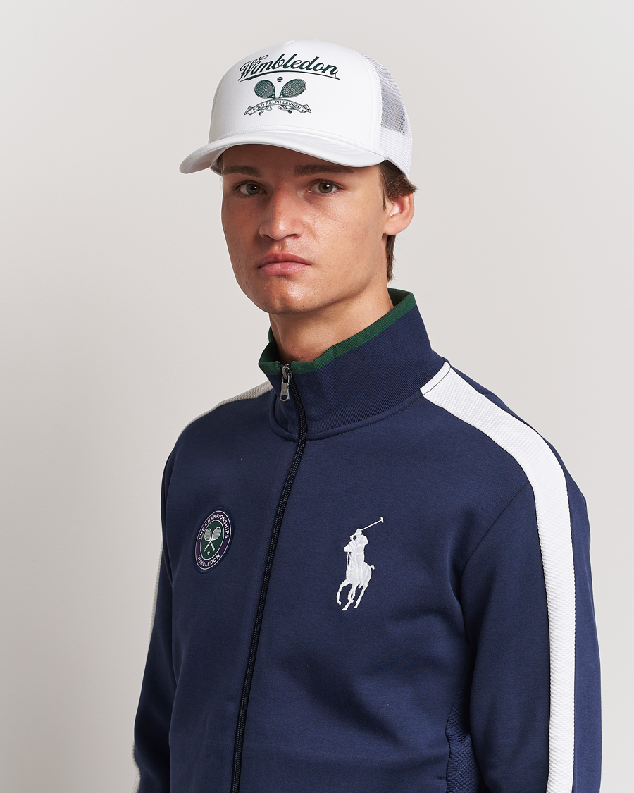 Hombres | Polo Ralph Lauren Wimbledon Trucker Cap White | Polo Ralph Lauren | Wimbledon Trucker Cap White