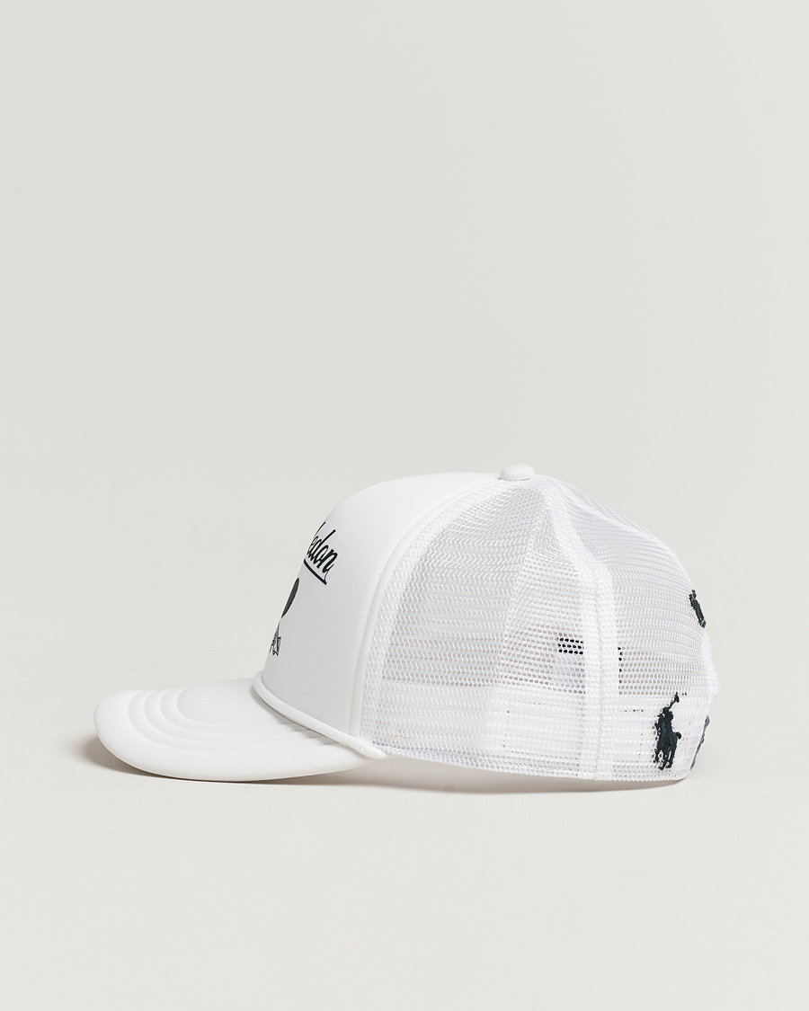 Hombres | Polo Ralph Lauren Wimbledon Trucker Cap White | Polo Ralph Lauren | Wimbledon Trucker Cap White